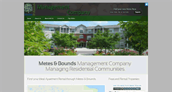 Desktop Screenshot of metesbounds.com